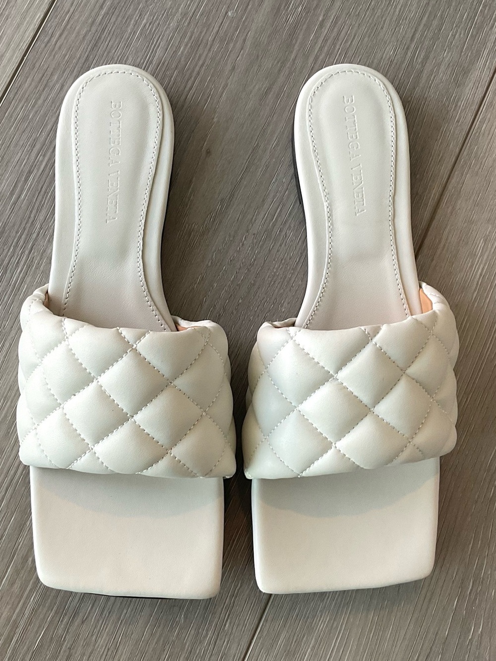 BOTTEGA VENETA Quilted Padded  Sandal Size EU40